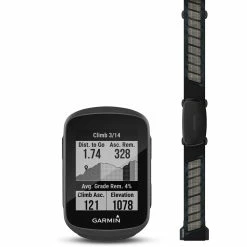 Garmin Edge 130 Plus - Compteur Vélo GPS - Pack HRM - Noir