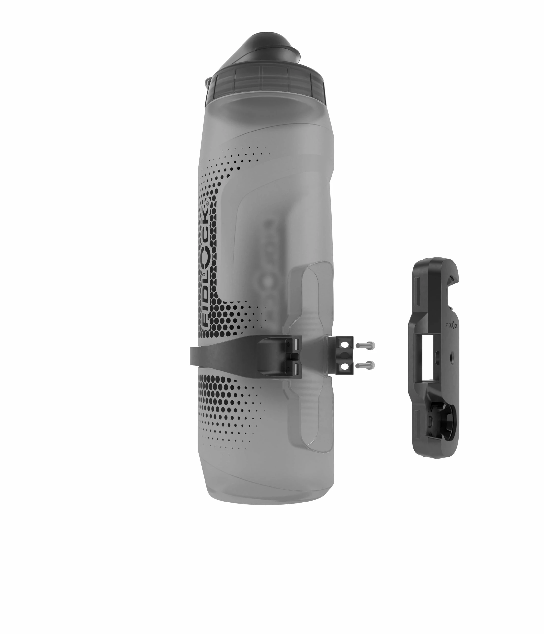 Fidlock TWIST Bottle 800 + Bike Base Set - Transparent Noir 4 Fidlock TWIST Bottle 800 + Bike Base Set - Transparent Noir – Image 4