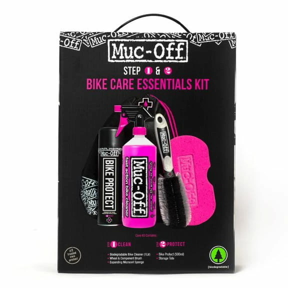 Muc-Off Kit De Nettoyage Essentials Kit 1 Muc-Off Kit De Nettoyage Essentials Kit