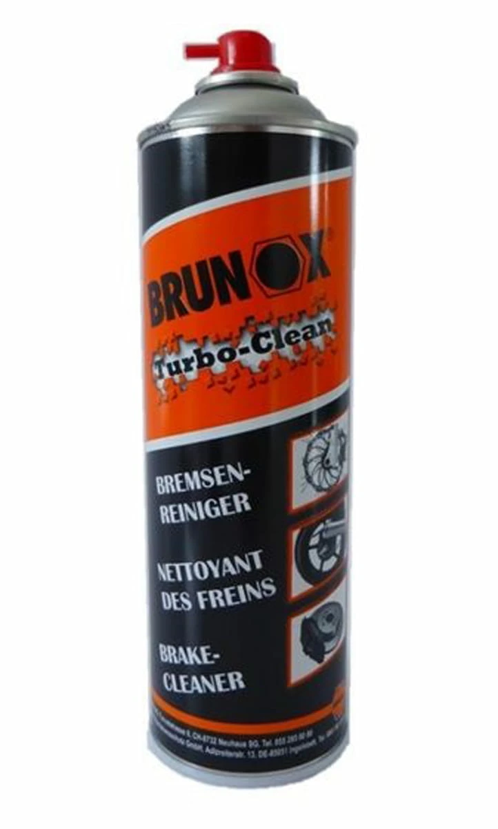 Brunox Nettoyant Pour Freins - Turbo Clean - 500ml 1 Brunox Nettoyant Pour Freins - Turbo Clean - 500ml