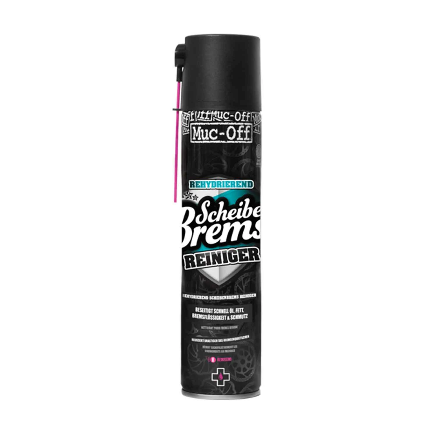 Muc-Off Nettoyant Pour Freins à Disque - Aérosol 400ml 1 Muc-Off Nettoyant Pour Freins à Disque - Aérosol 400ml