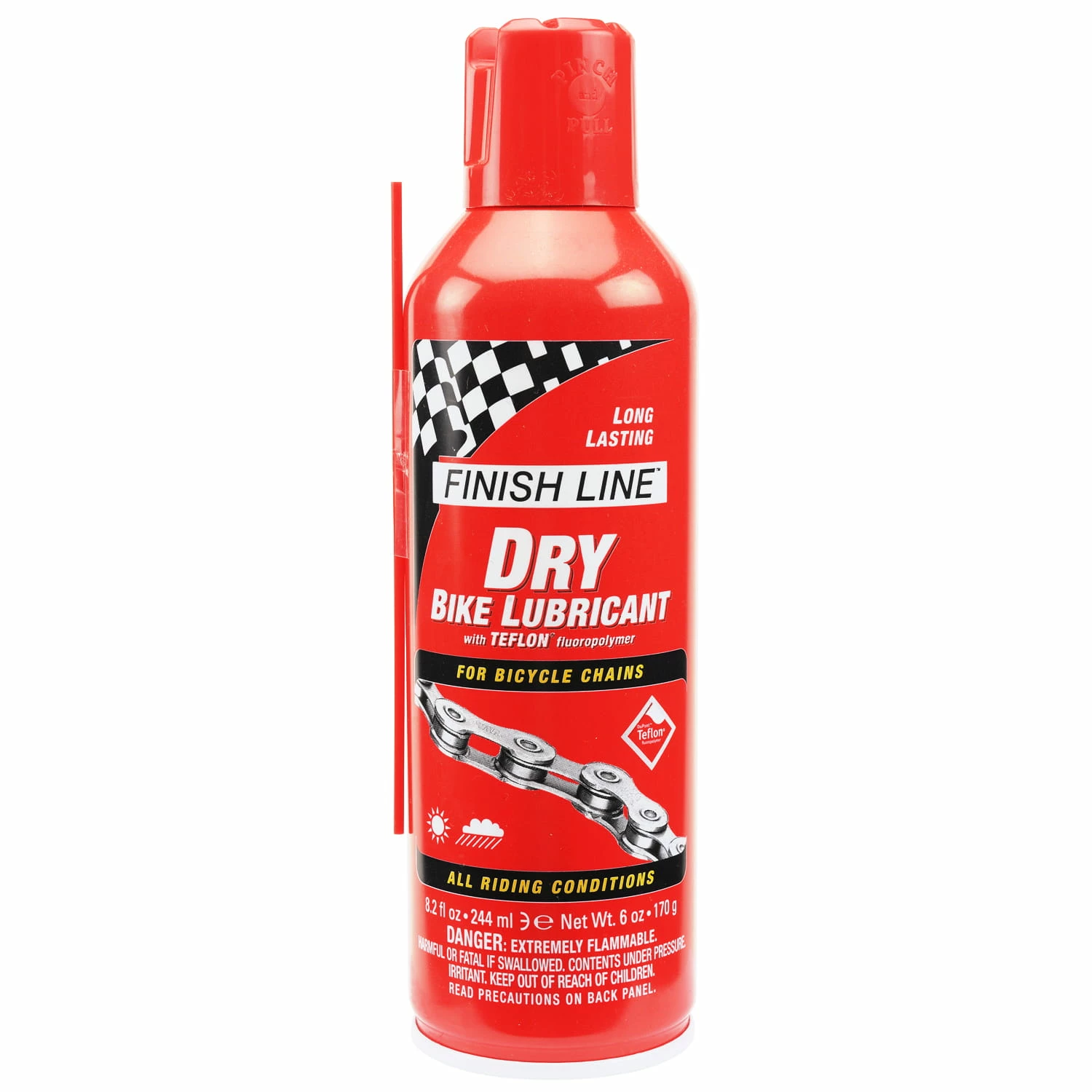 Finish Line Lubrifiant Sec Teflon - 244 Ml 1 Finish Line Lubrifiant Sec Teflon - 244 Ml