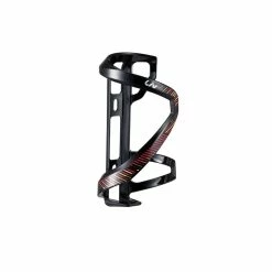 Liv Porte-bidon Airway Sport Sidepull Droit Noir/orange/rouge