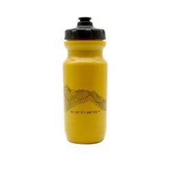 PLATZANGST Bouteille à Boire Raster 500 Ml - Jaune