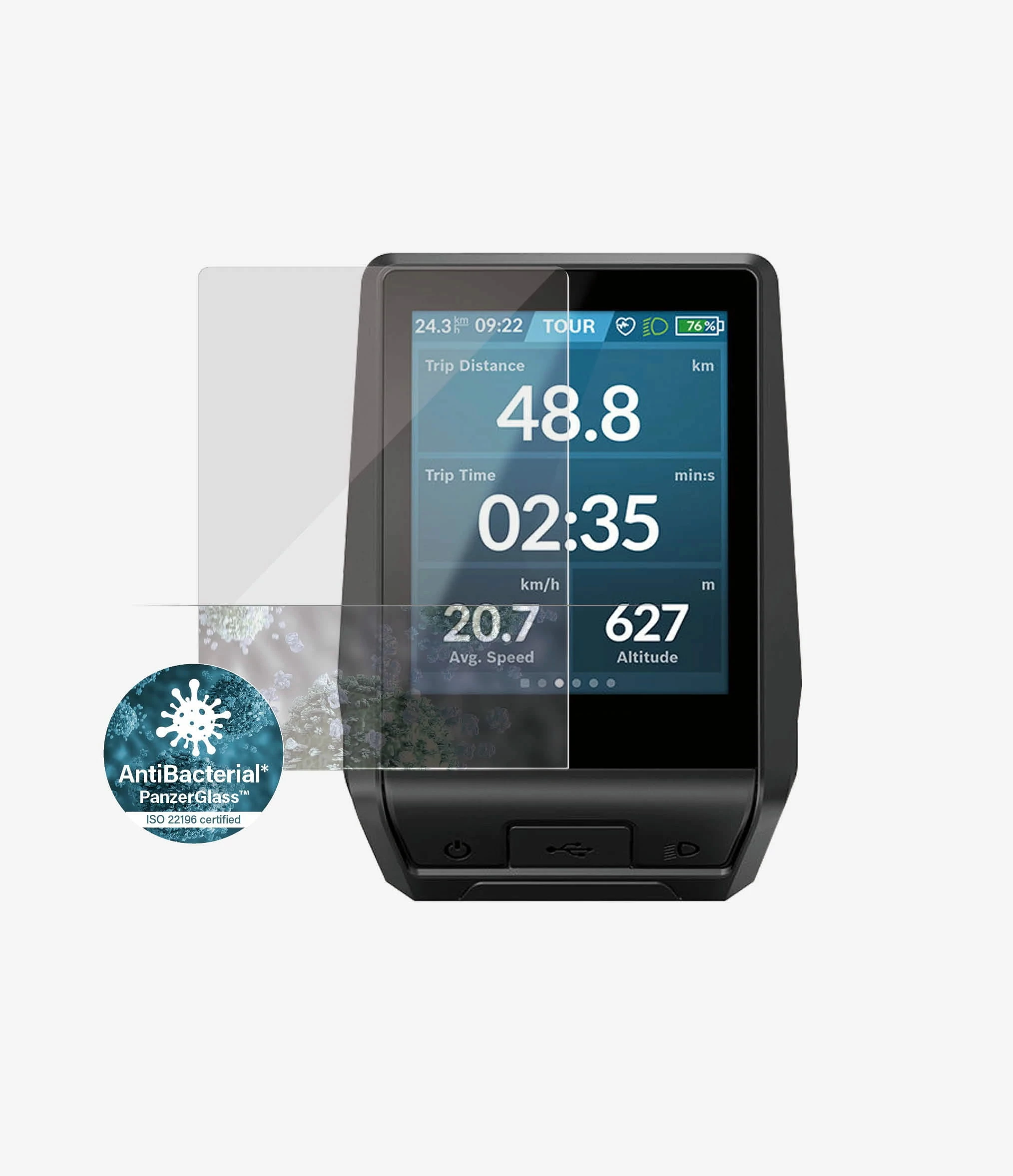 PanzerGlass Bosch Nyon BRC351, AntiGlare Antibactérien 2 PanzerGlass Bosch Nyon BRC351, AntiGlare Antibactérien – Image 2