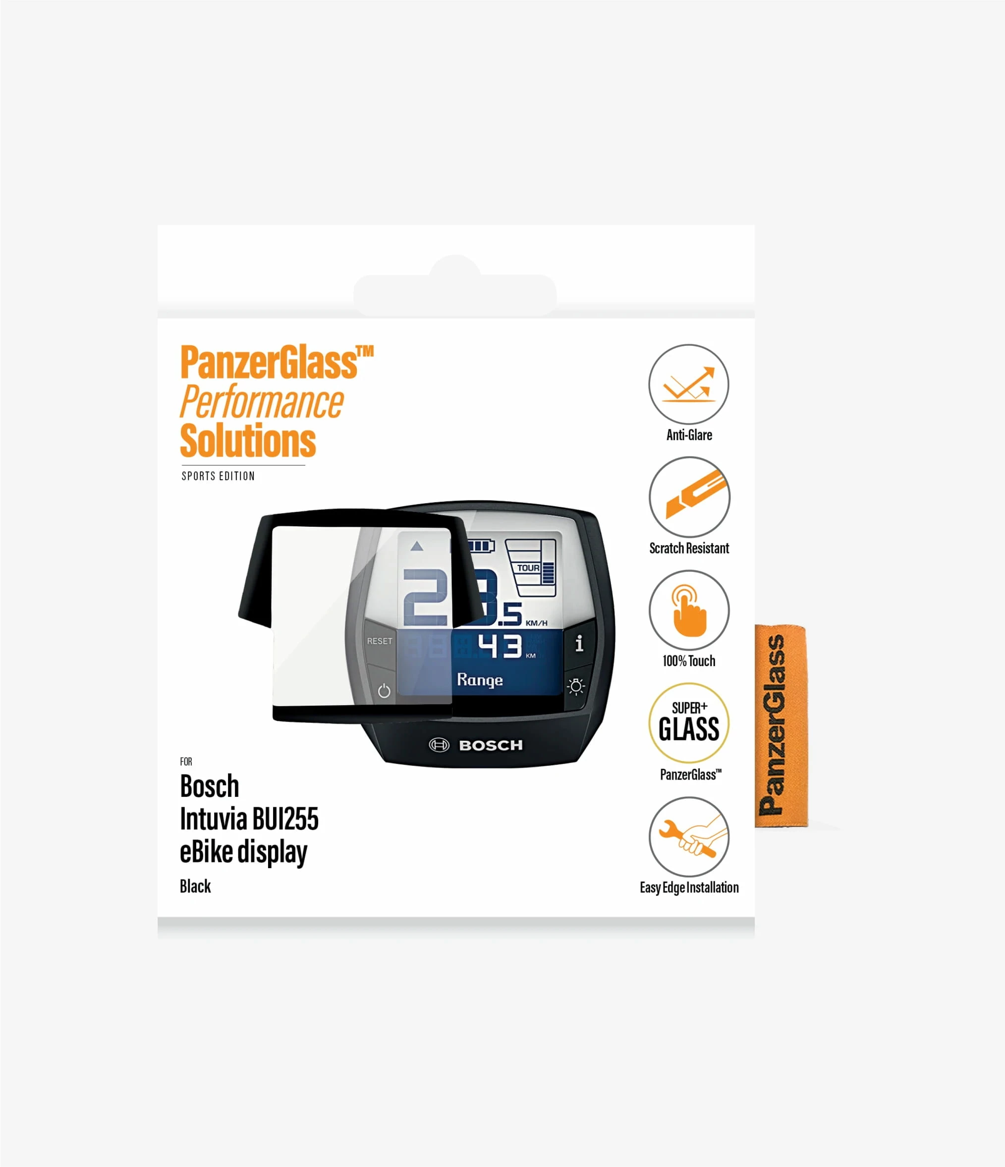 PanzerGlass Bosch Intuvia BUI 255 Anti-Glare, Noir 3 PanzerGlass Bosch Intuvia BUI 255 Anti-Glare, Noir – Image 3