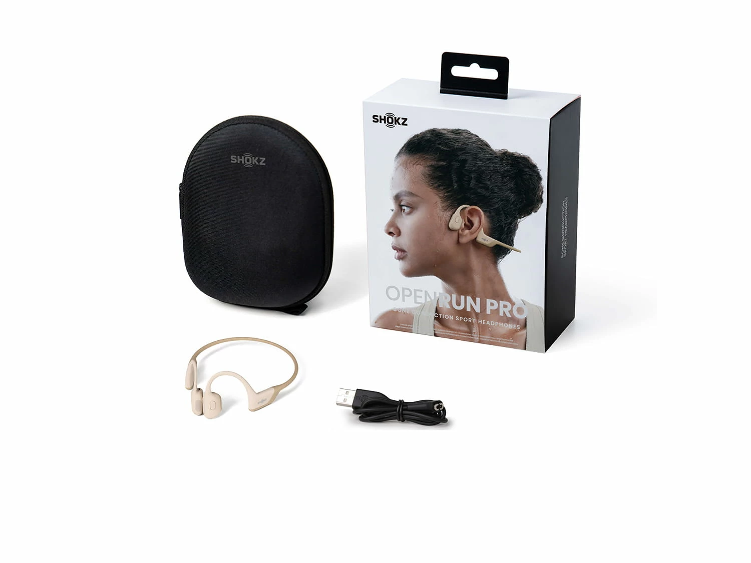 SHOKZ OpenRun Pro Beige 3 SHOKZ OpenRun Pro Beige – Image 3