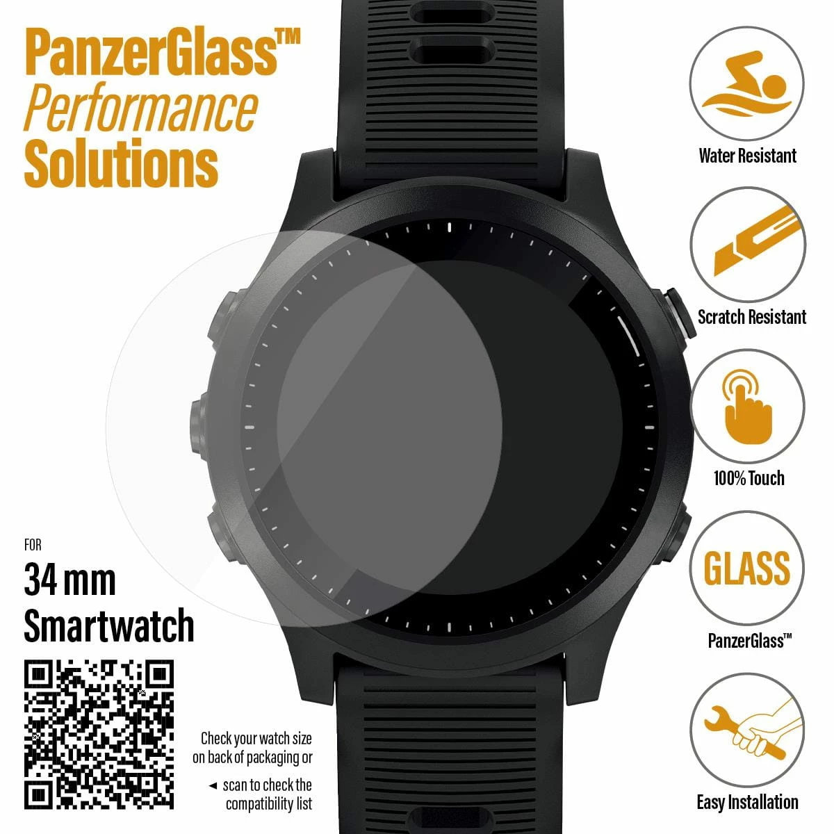 PanzerGlass SmartWatch 34 Mm 5 PanzerGlass SmartWatch 34 Mm – Image 5