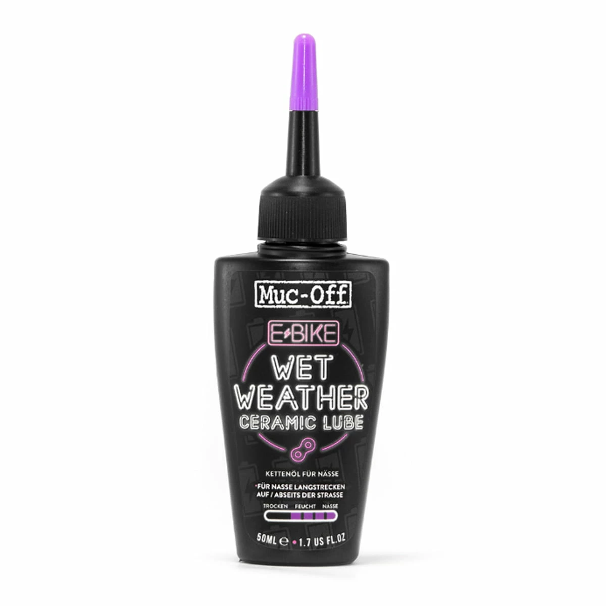 Muc-Off Huile De Chaîne Biologique E-bike à Base De Céramique - 50ml 1 Muc-Off Huile De Chaîne Biologique E-bike à Base De Céramique - 50ml