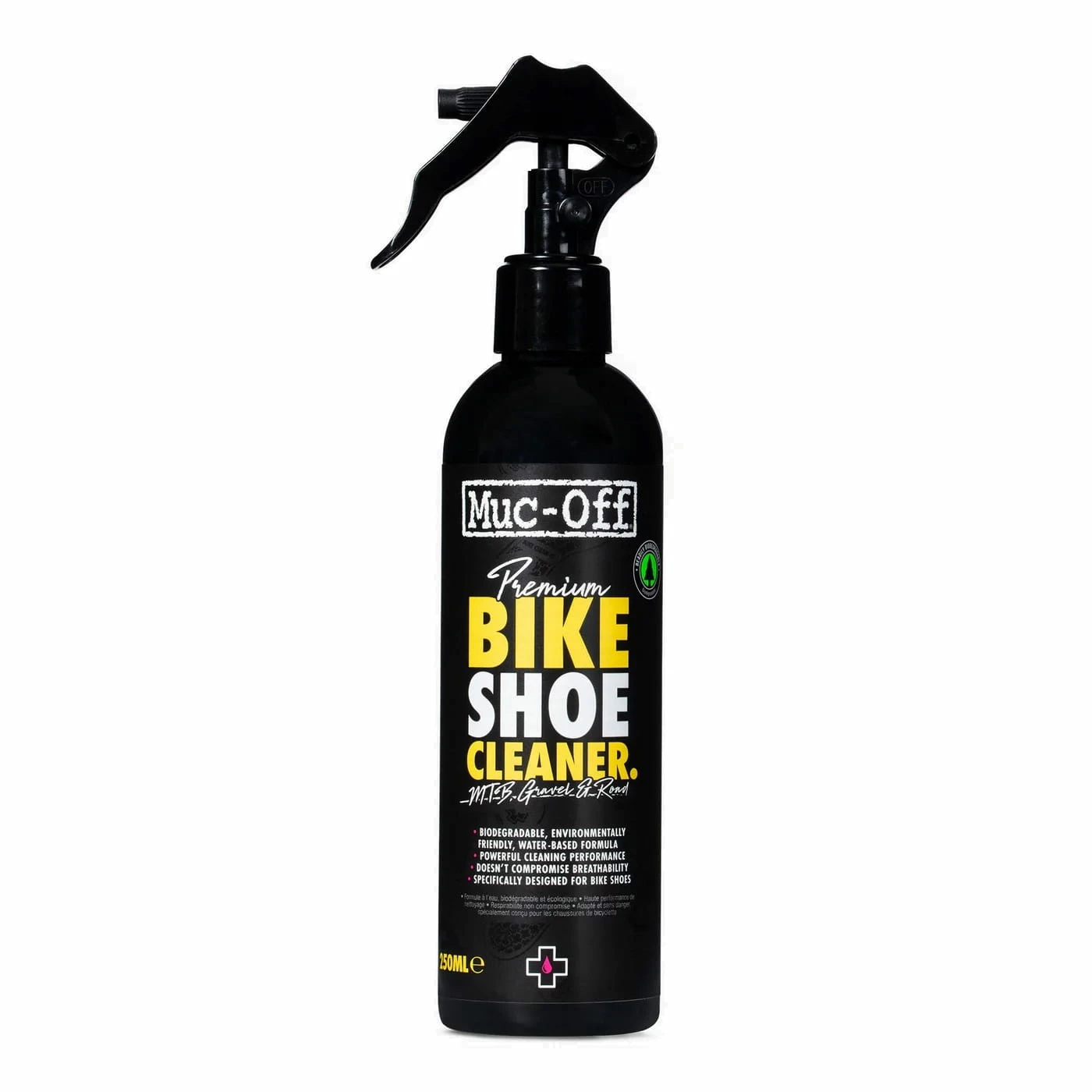 Muc-Off Nettoyant Pour Chaussures De Vélo - 250 Ml 1 Muc-Off Nettoyant Pour Chaussures De Vélo - 250 Ml