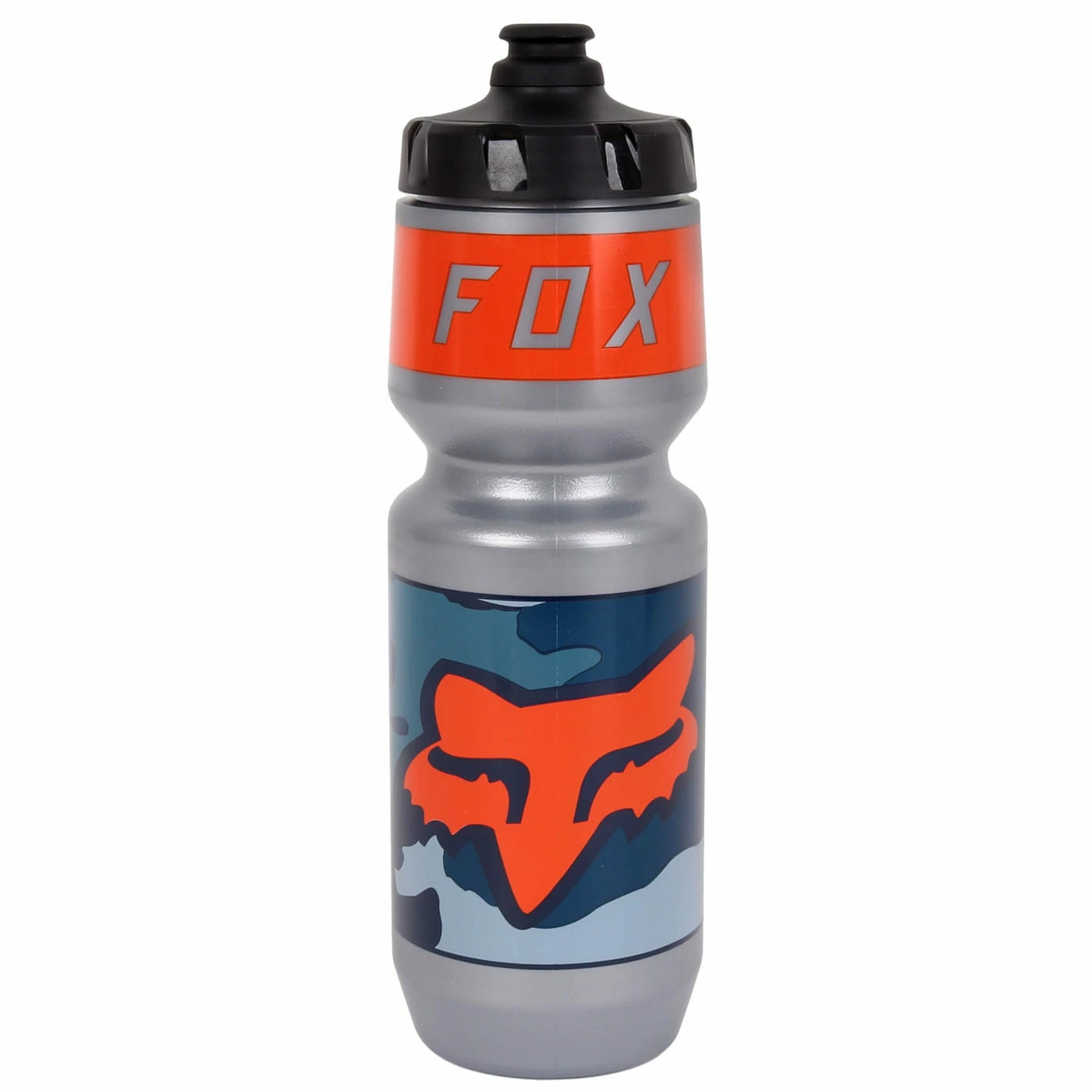 Fox Racing Purist Refuel - Bouteille à Boire 650ml - Bleu/Camo 1 Fox Racing Purist Refuel - Bouteille à Boire 650ml - Bleu/Camo
