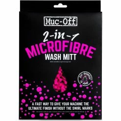 Muc-Off Mitaine De Lavage En Microfibre - Rose 5 Muc-Off Mitaine De Lavage En Microfibre - Rose -Porte vélos Soldes Magasin muc off microfibre wash mitt pink 1