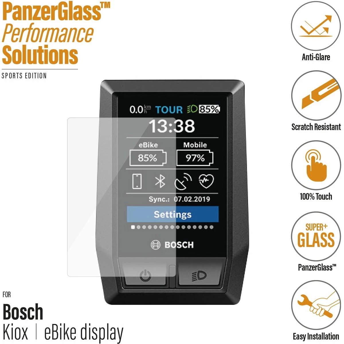 PanzerGlass Bosch Kiox BUI330 Anti-Glare 2 PanzerGlass Bosch Kiox BUI330 Anti-Glare – Image 2