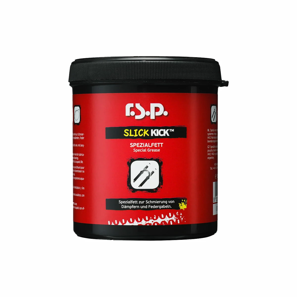 R.s.p. Graisse Pour Amortisseurs Et Fourches Slick Kick Recommandée Par Fox 1 R.s.p. Graisse Pour Amortisseurs Et Fourches Slick Kick Recommandée Par Fox